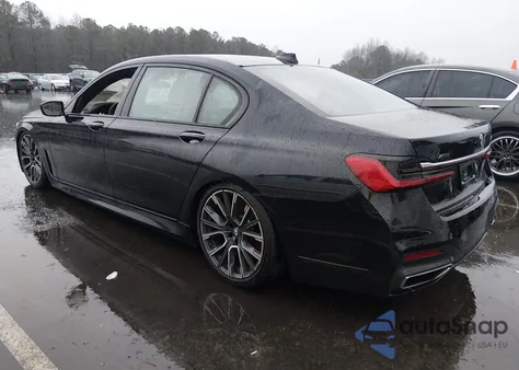 2022 BMW 750 I xDrive from USA, damaged, VIN WBA7U2C02NCG96327